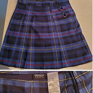 Pleated Plaid Skirt- 3 for $20